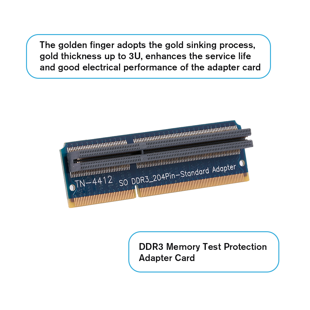 Bộ Nhớ Thẻ So DDr3 204pin Bảng Mạch Tn-4412 Cho Máy Tính Xách Tay