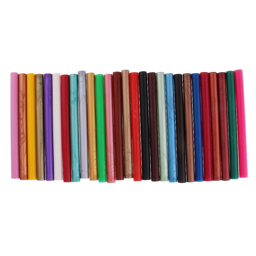 10pcs Manuscript Sealing Wax Sticks for Wedding Invitation Letter Card Stamp