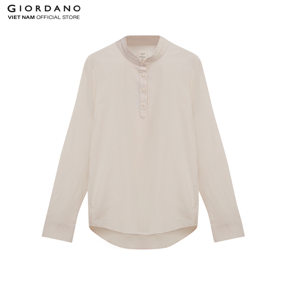 Áo Sơ Mi Linen Dài Tay Nữ Giordano 05342009