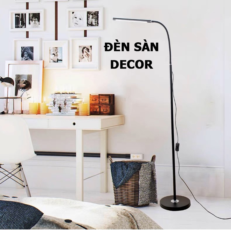 Đèn Sàn Led Phòng Khách; Đèn Cây Đứng Đọc Sách; Đèn Cây Decor Trang Trí - Hàng nhập khẩu