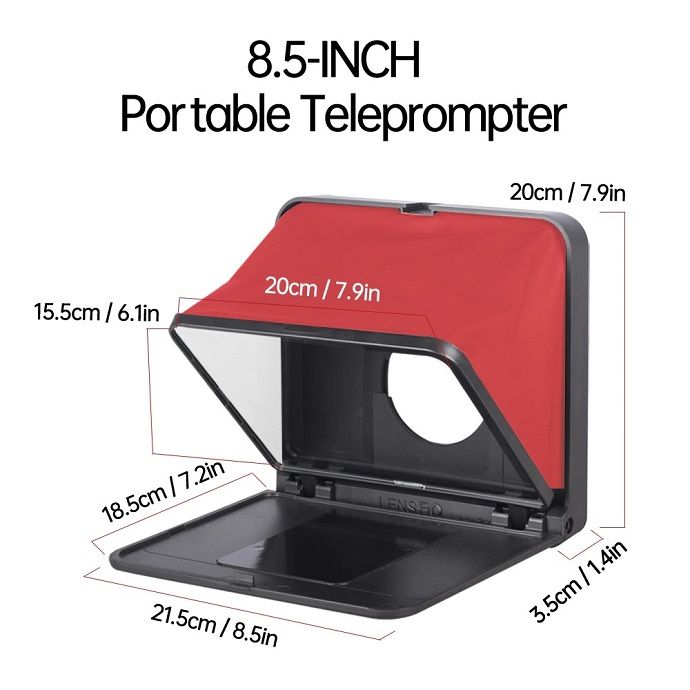 Hình ảnh Máy nhắc chữ Teleprompter TC7 Lensgo Hàng Chính Hãng