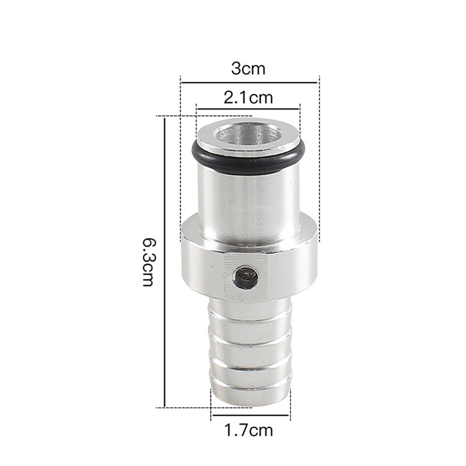 Engine Cooling Accessories Hose Barb Adapter Maintenance Coolant Pipe Aluminum Coolant Hose Hose for Car Engine System Replace
