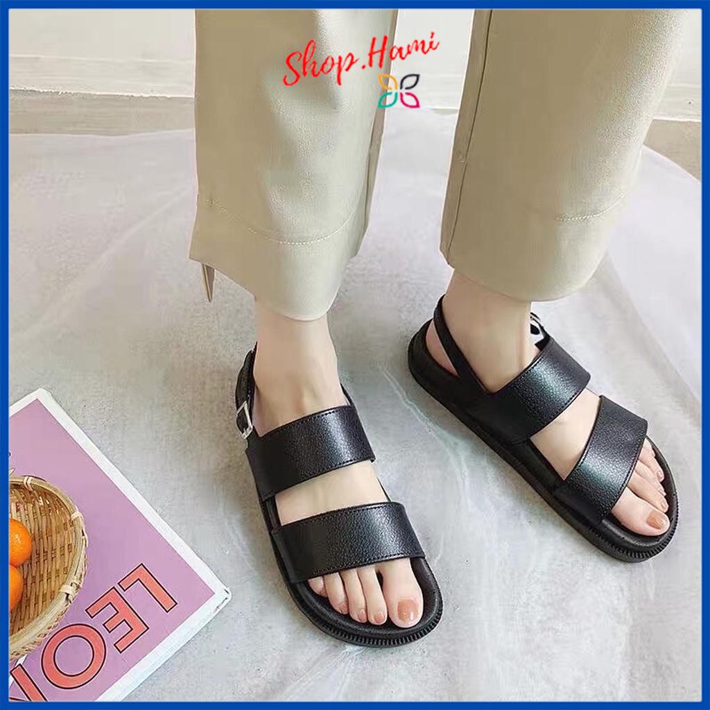 SANDAL NỮ QUAI NGANG ĐI MƯA THOẢI MÁI SHOP HAMI D21