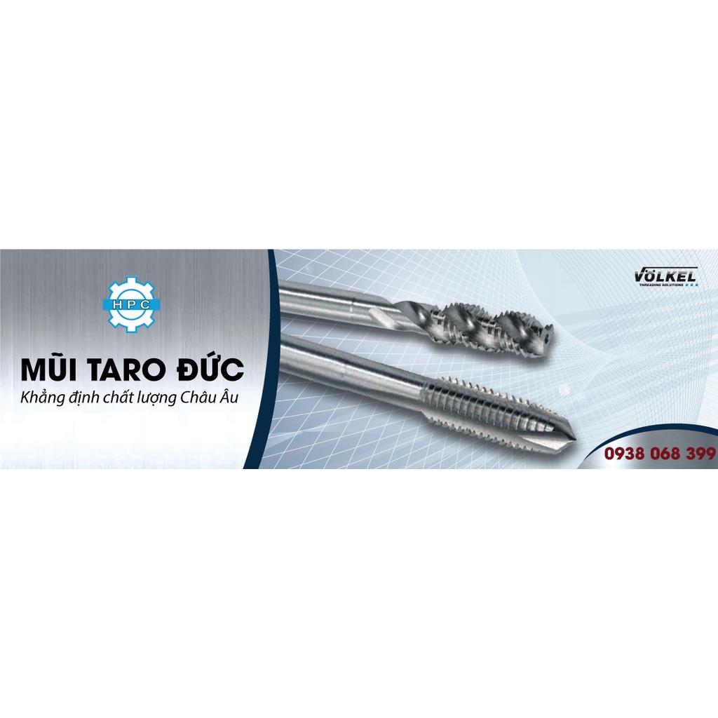 Mũi taro thẳng Volkel M 12 x 1.75