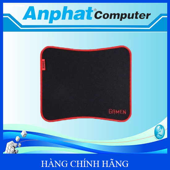 Miếng lót chuột Gamen GP-M bàn di chuột kiểu dáng gaming kích thước 28.5 x 24 cm - Hàng Chính Hãng