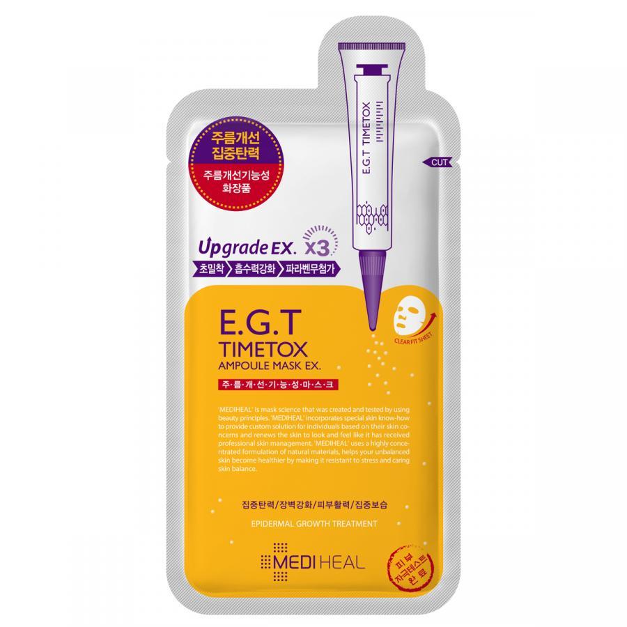 Mặt Nạ Chứa Chất E.G.T Giúp Tái Tạo Da Mediheal E.G.T Timetox Ampoule Mask Ex 25ml