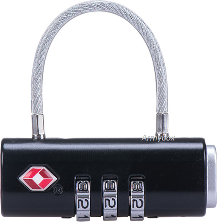 Khóa số NH20SJ005 TSA 3 số dùng khóa vali, khóa túi xách, khóa balo