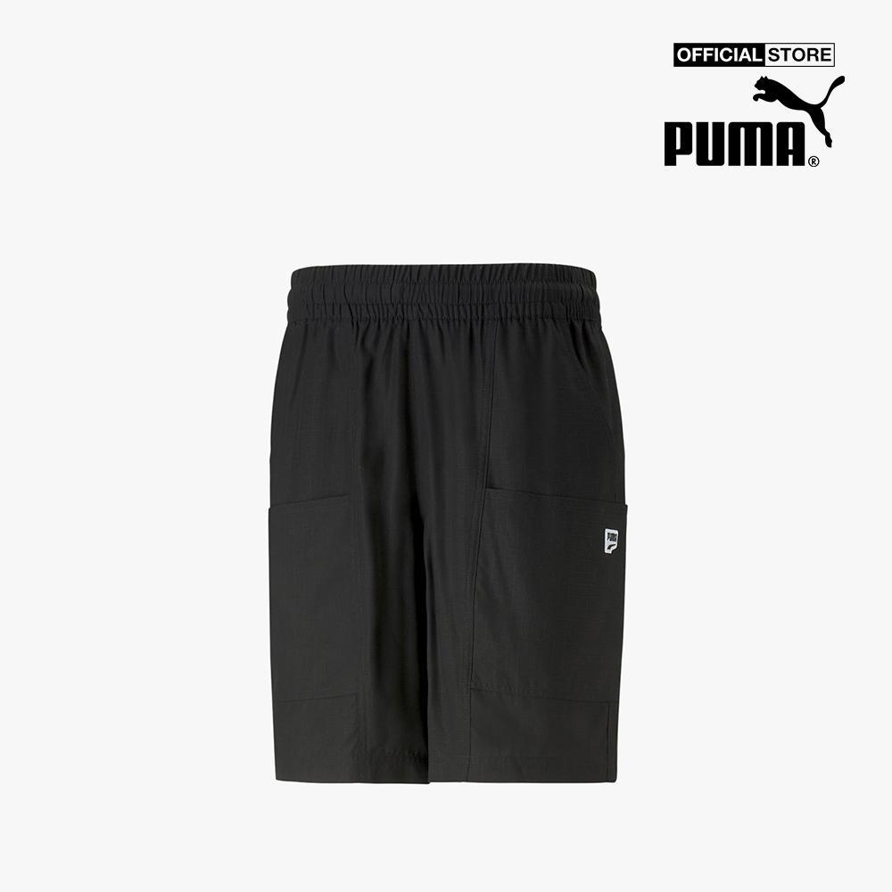 PUMA - Quần shorts tập luyện nam lưng thun Downtown538253-0