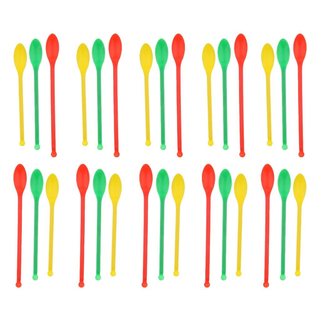 3pcs Medical Pharmacy Mini Micro Spoon Scoop Tasting Spoons