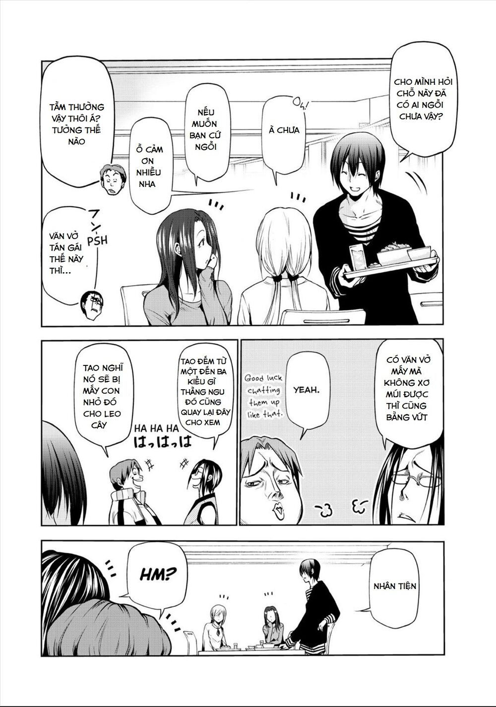 cô gái thích lặn - grand blue chapter 62.5 14