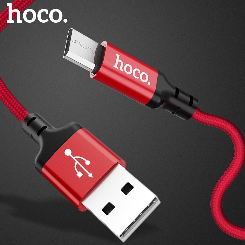 Cáp sạc nhanh Hoco Micro USB Dài 2m 1m 5V2A chuyên dụng cho điện thoại Android XIAOMI SAMSUNG HUAWEI