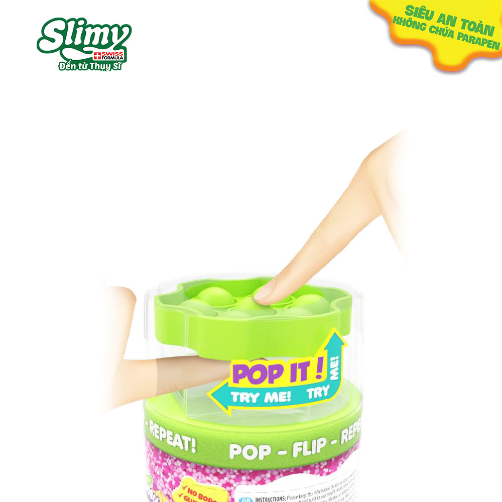 Đồ Chơi Sáng Tạo SLIMY Foam Và Pop It Cực Giải Trí Đỏ 32701/RD