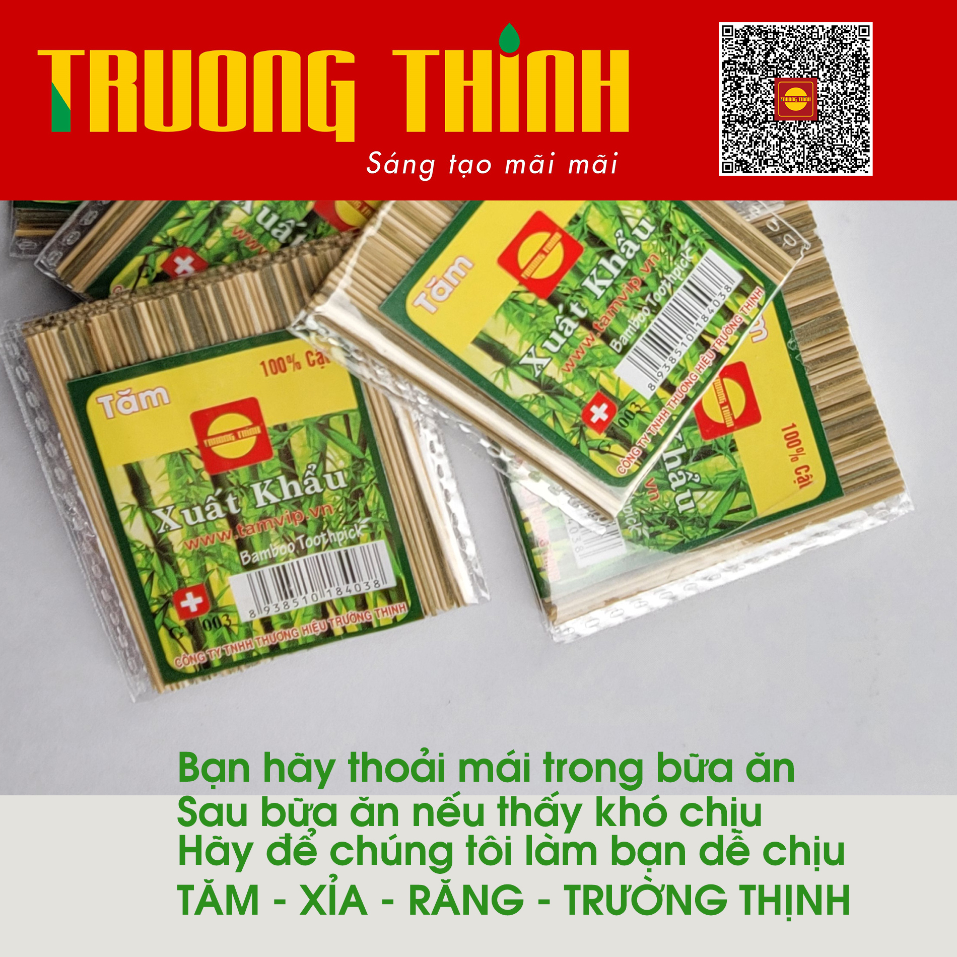 Tăm Xỉa Răng Cao Cấp Tiết Kiệm Gía Siêu Rẻ Thương Hiệu Trường Thịnh -Tăm Xanh Bịch 30 gói nhỏ