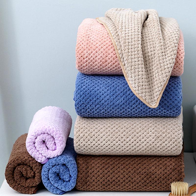 Combo 2 Khăn tắm dày 34 x 75 +70 x 140 cm cotton 87206