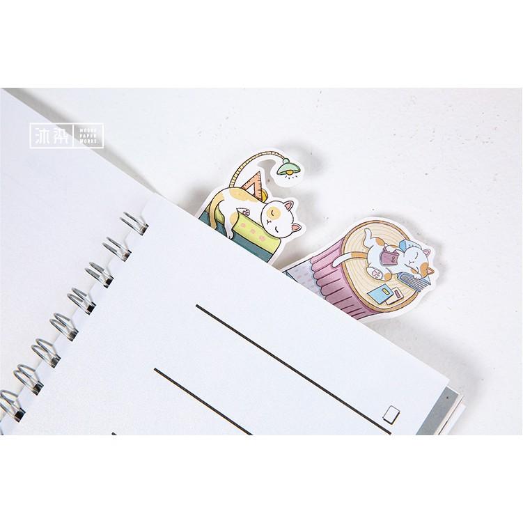 Bookmark kẹp đánh dấu sách mèo cực xinh