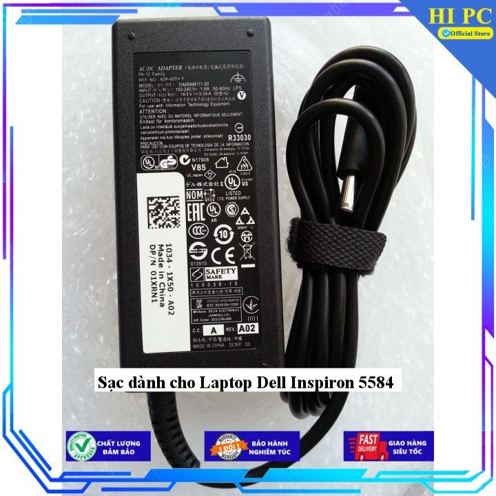 Sạc dành cho Laptop Dell Inspiron 5584 - Kèm Dây nguồn - Hàng Nhập Khẩu