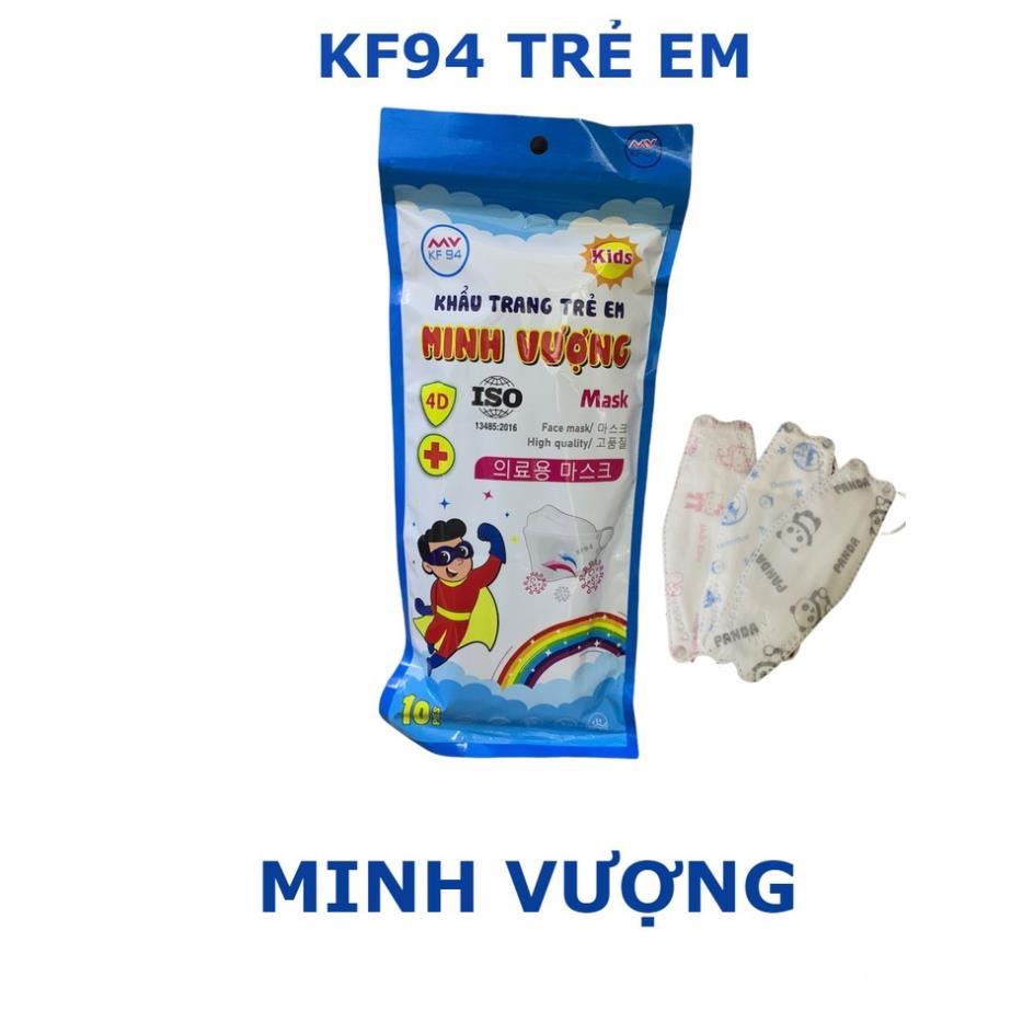 Khẩu Trang KF94 Cho Bé, Combo 50C Dùng Thử Hàng Minh Vượng