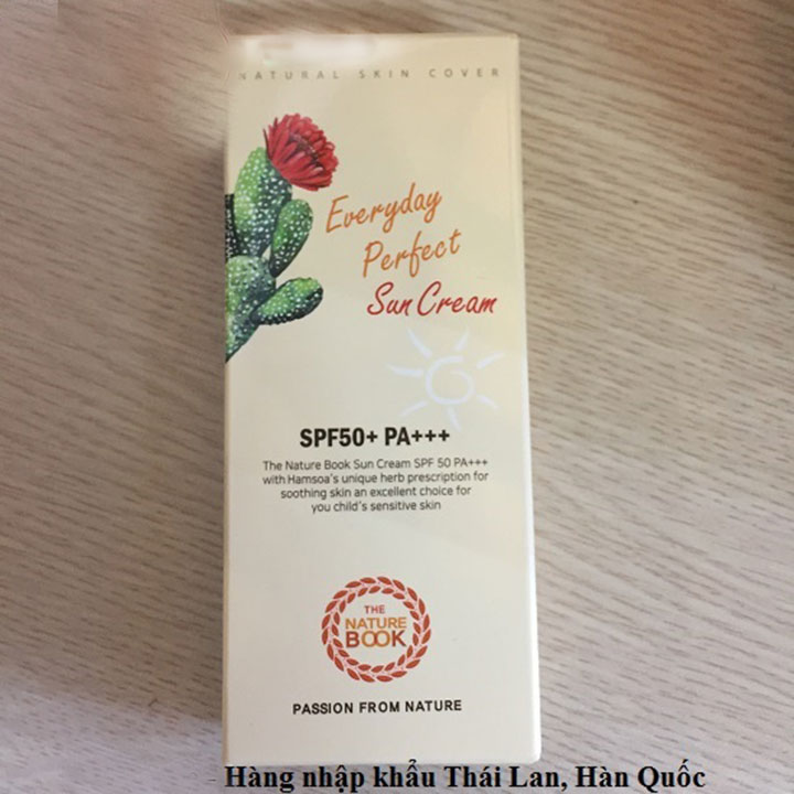 Kem chống nắng everyday perfect sun cream SPF 50+ PA+++ - The Nature Book