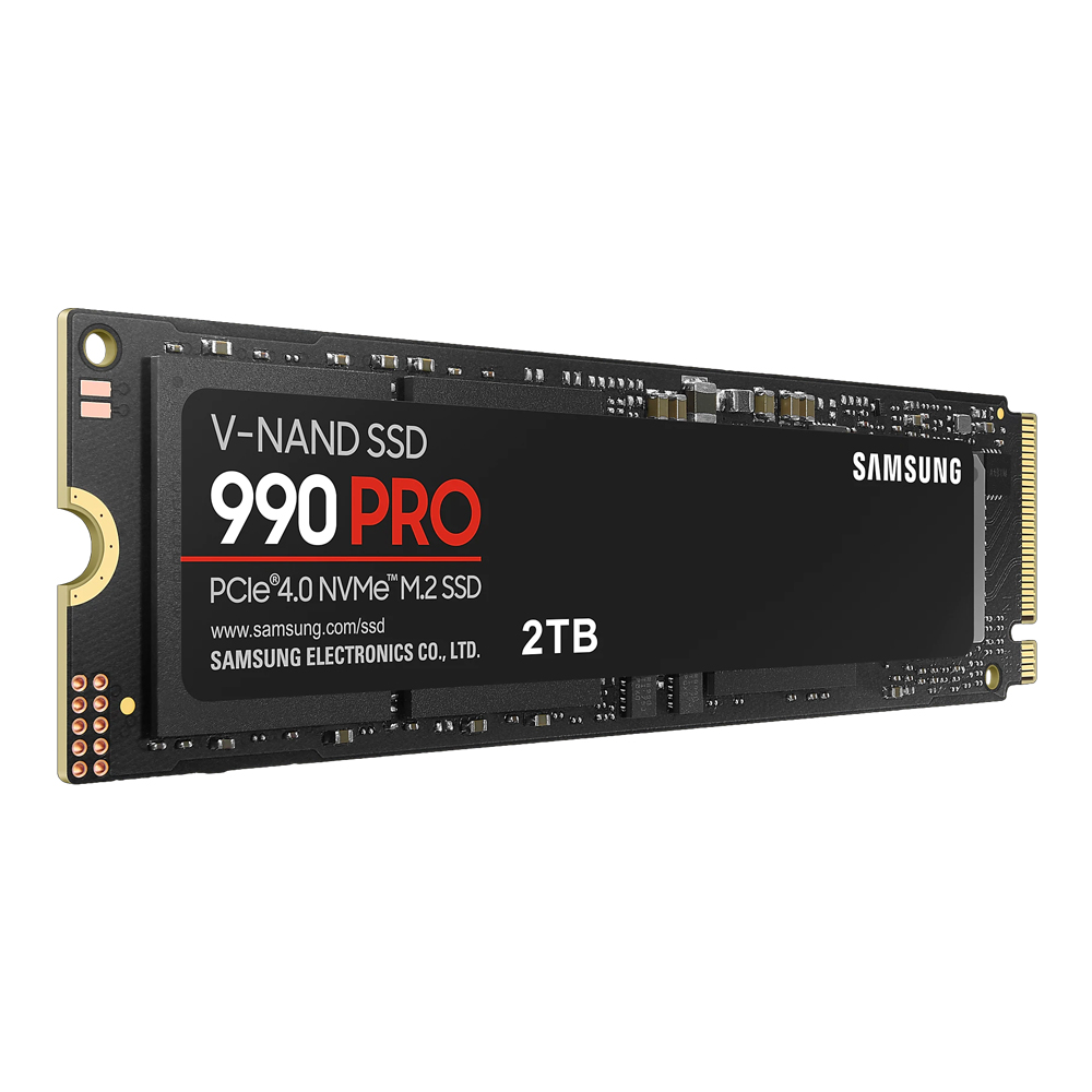 Ổ cứng gắn trong SSD Samsung 990 PRO M.2 PCIe Gen4.0 x4 NVMe 2.0 - 1 Đổi 1 - Bảo Hành 5 năm Hàng chính hãng