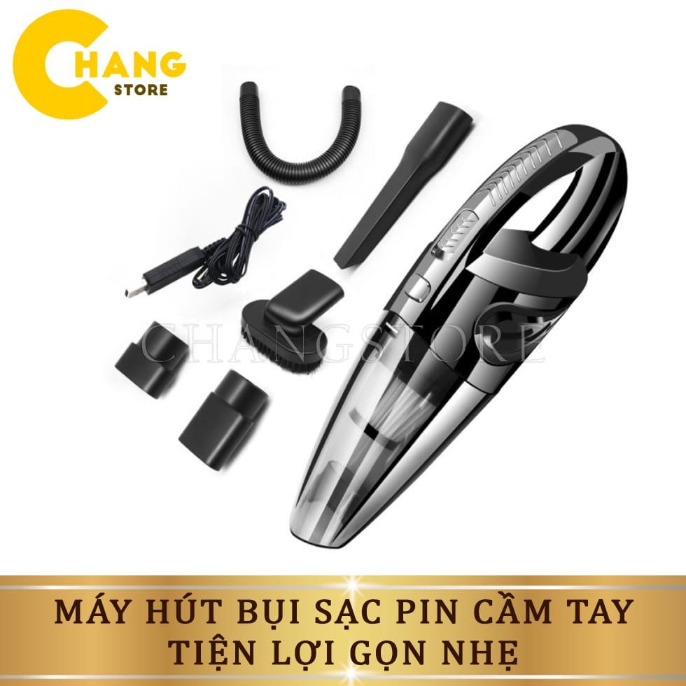 Máy Hút Bụi Sạc Pin Cầm Tay Dễ Dàng Di Chuyển Và Sử Dụng, Kết Hợp Nhiều Đầu Hút Đa Dạng