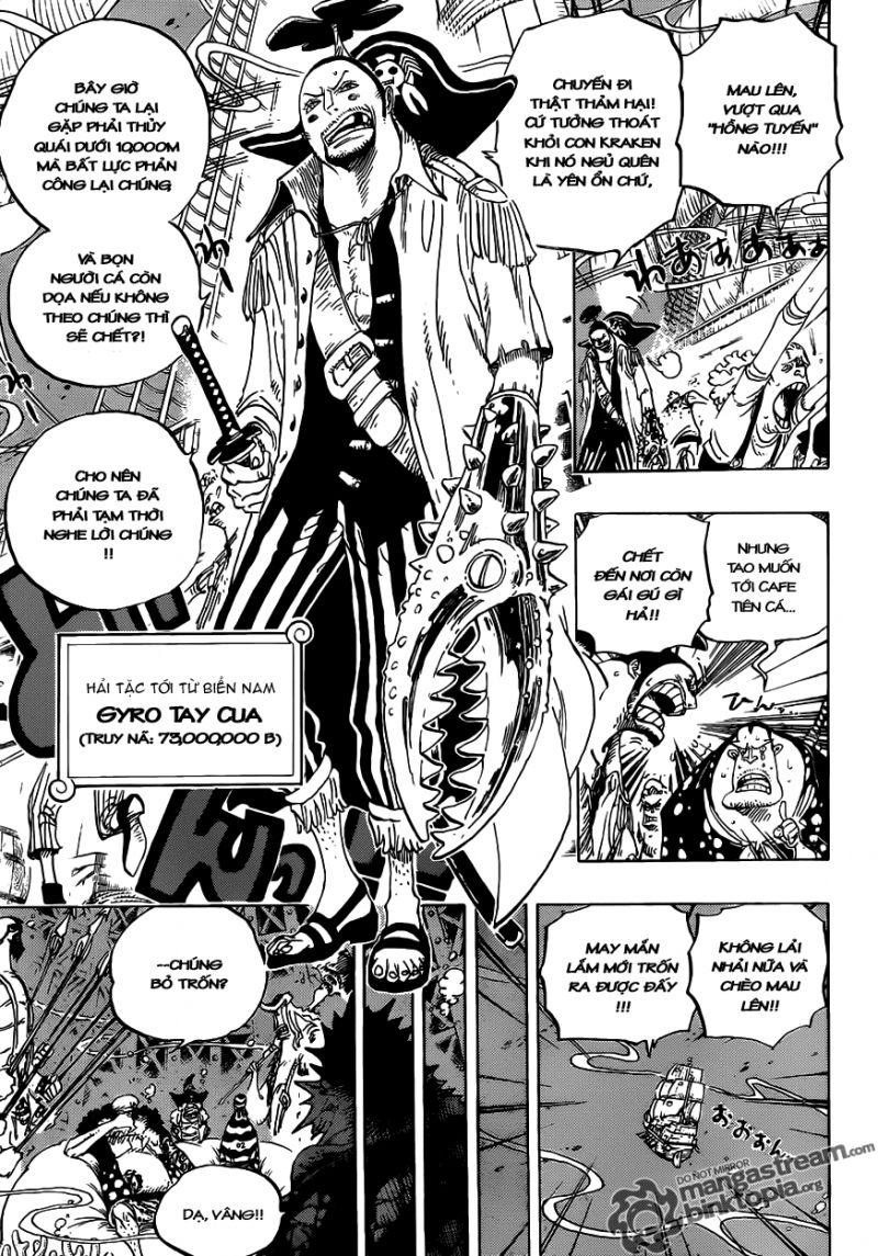 đảo hải tặc - one piece chapter 611 3