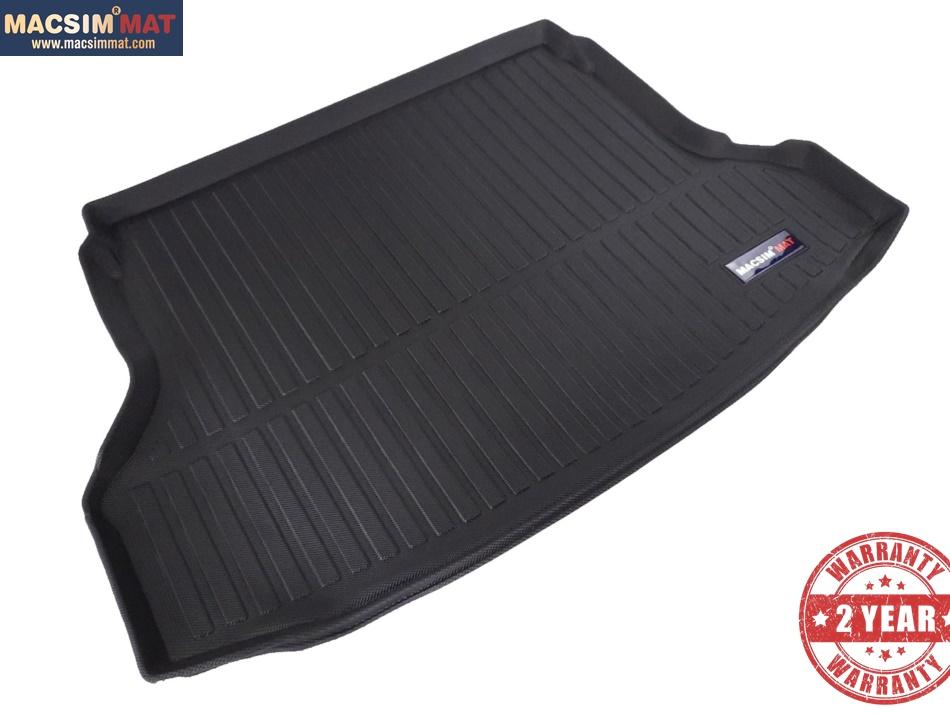 Thảm lót cốp Nissan Xtrail 2014-2017 nhãn hiệu Macsim chất liệu TPV cao cấp màu đen
