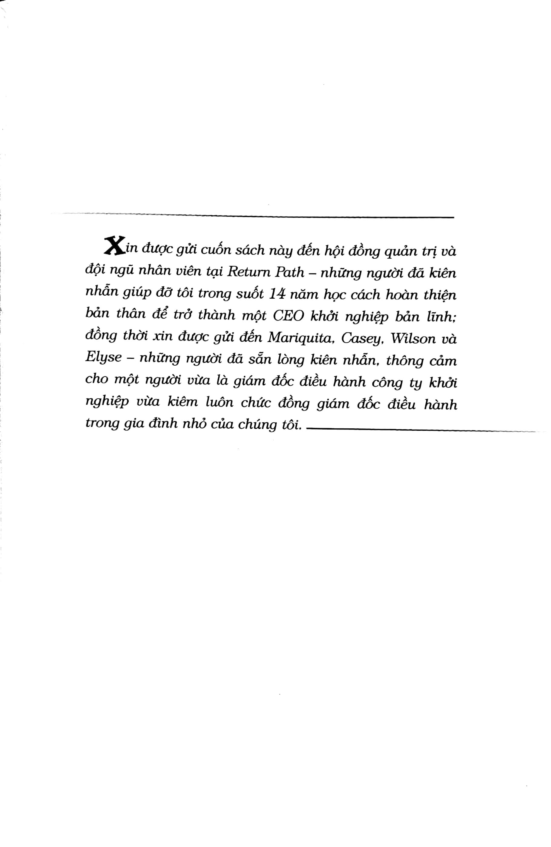 Sách Cẩm Nang CEO Khởi Nghiệp