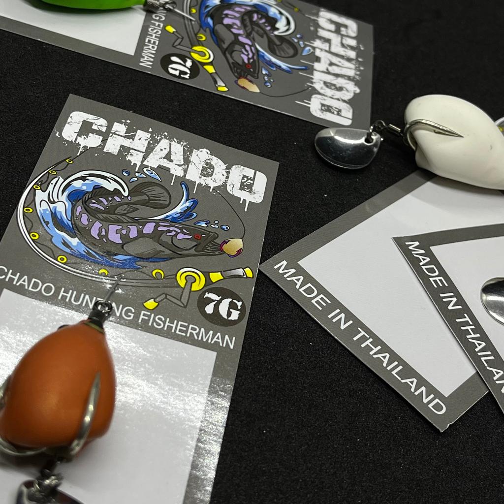 Nhái hơi Thái Lan CHADO 3.5cm / 7gr Phukiencaulure25 nhái hơi câu lure chống vướng tốt, chuyên lure, cá lóc siêu nhạy