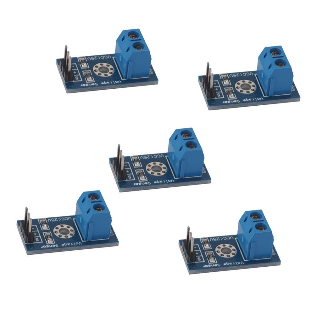 5-part Standard Voltage Sensor Module Test Electronic Components for Robots