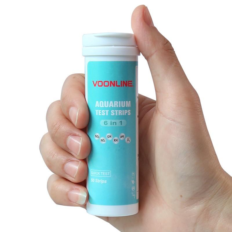BỘ TEST CHỈ SỐ 6 IN 1 - - Bộ kiểm tra chất lượng nước 6 trong 1 - Shopleo