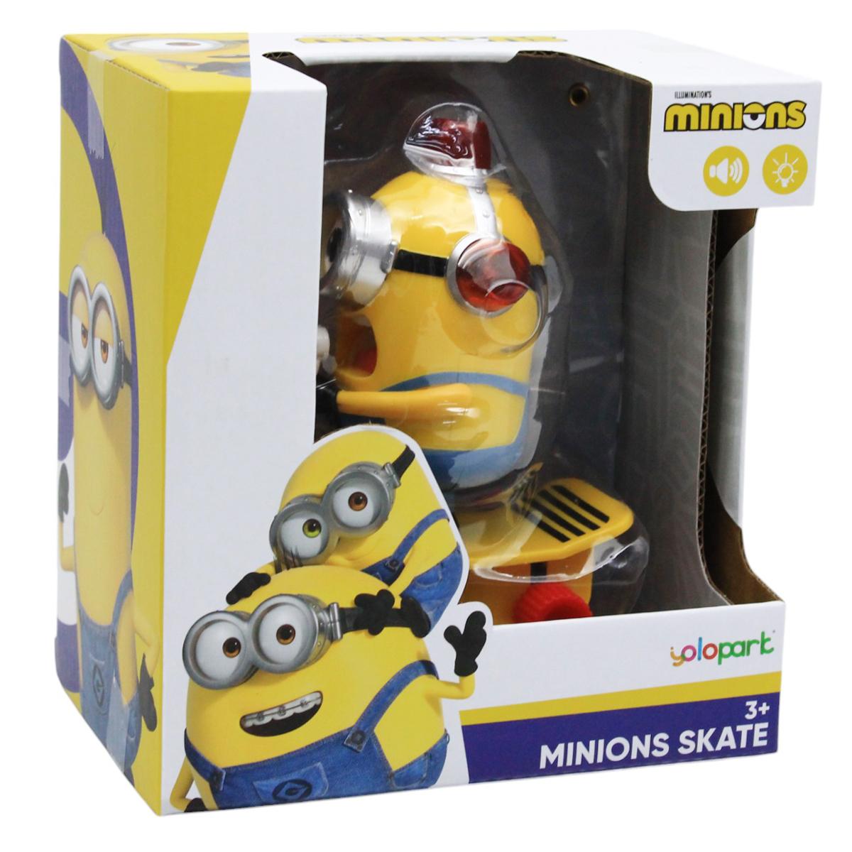 Đồ Chơi Mô Hình Minions Trượt Ván Có Đèn, Âm Thanh Và Chạy Trớn - yolopark FW038