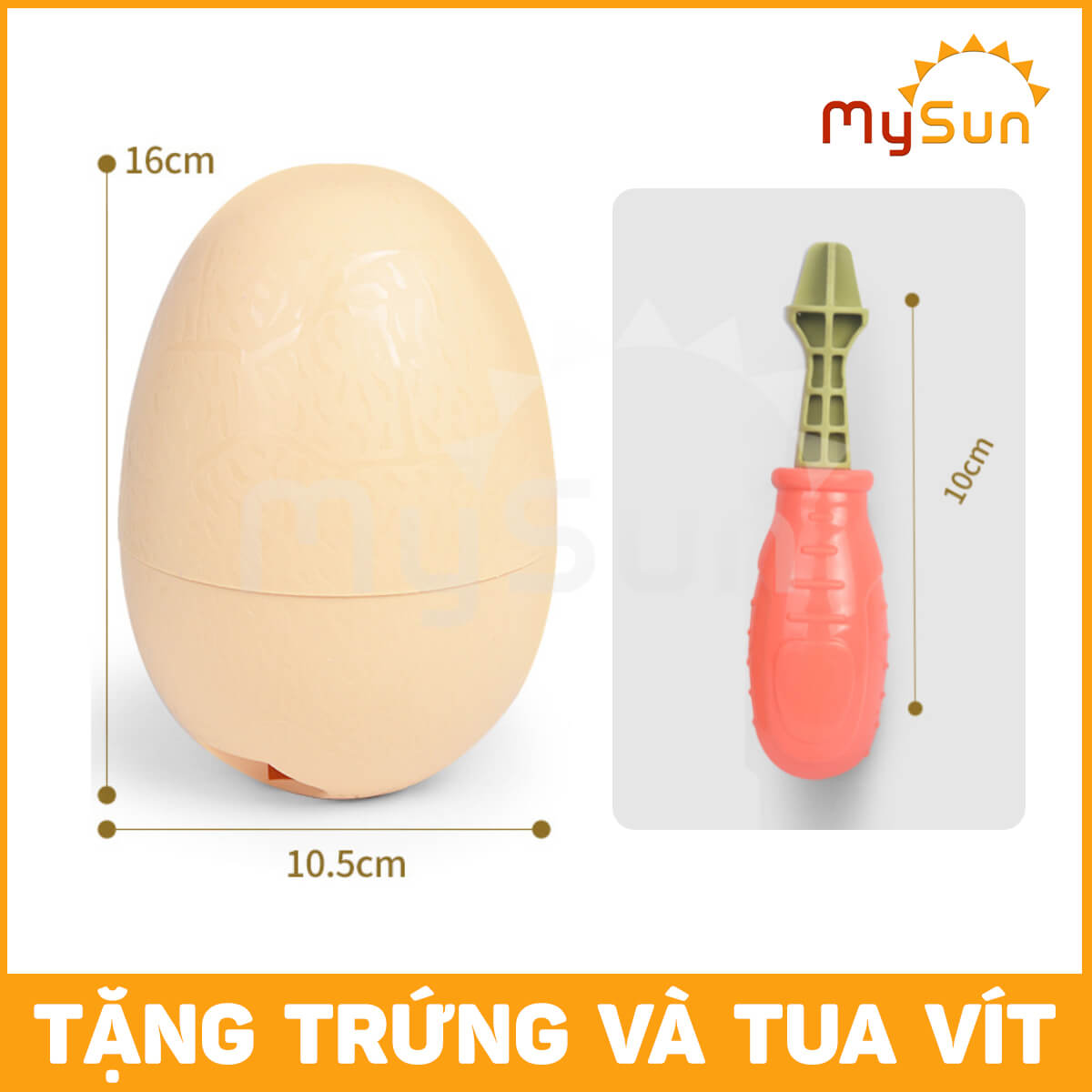 Đồ chơi bóc mở quả Trứng lắp ráp ghép khủng long bạo chúa biến hình MySun