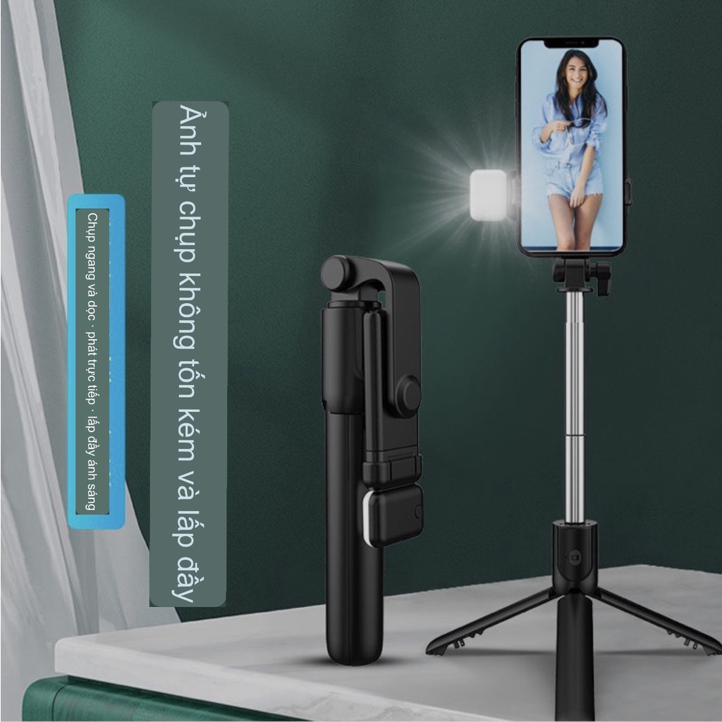 Gậy chụp hình Q7S / Q07 vỏ đỏ có đèn