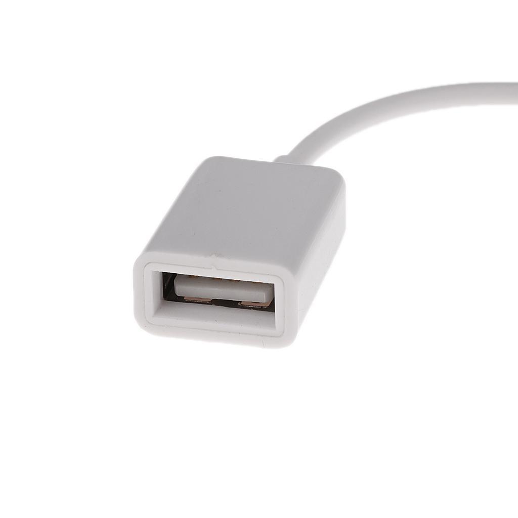 3.5mm Car AUX Plug to USB 2.0 Fe Adapter Converter Cable