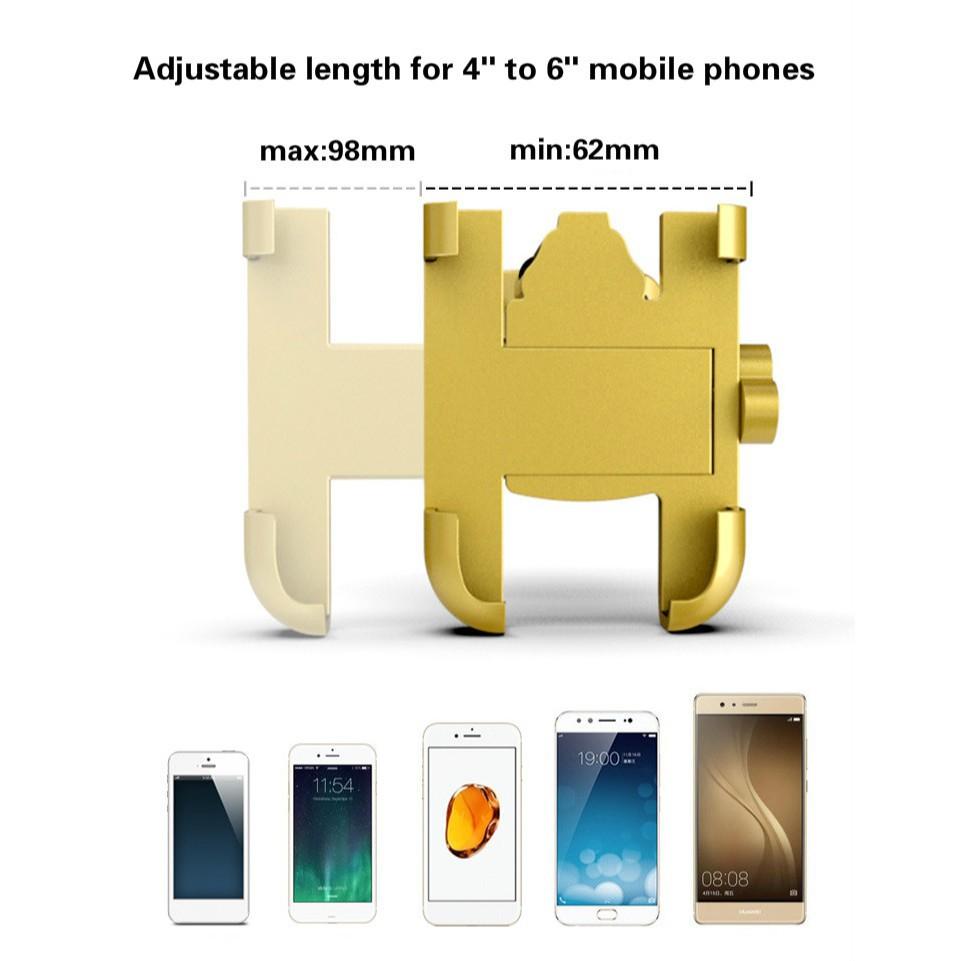 Giá đỡ điện thoại trên xe máy tiện lợi