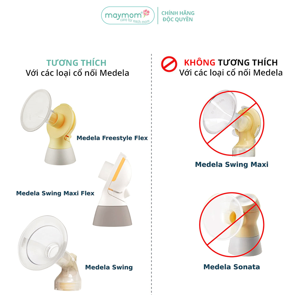 Dây Hút Sữa Medela Freestyle Flex Thương Hiệu Maymom, Không Chứa BPA, An Toàn 100%, Vệ Sinh Dễ Dàng (1 dây)