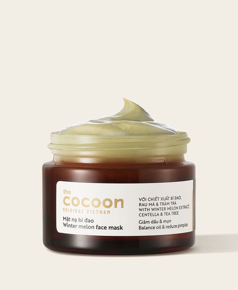 Mặt nạ bí đao the Cocoon 30ml dùng cho da dầu mụn thuần chay