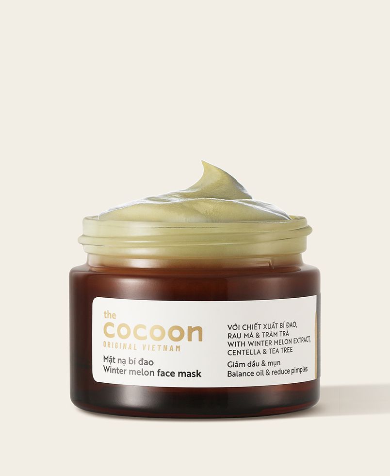 Combo Gel bí đao rửa mặt cocoon 140ml + Mặt nạ bí đao cocoon 30ml