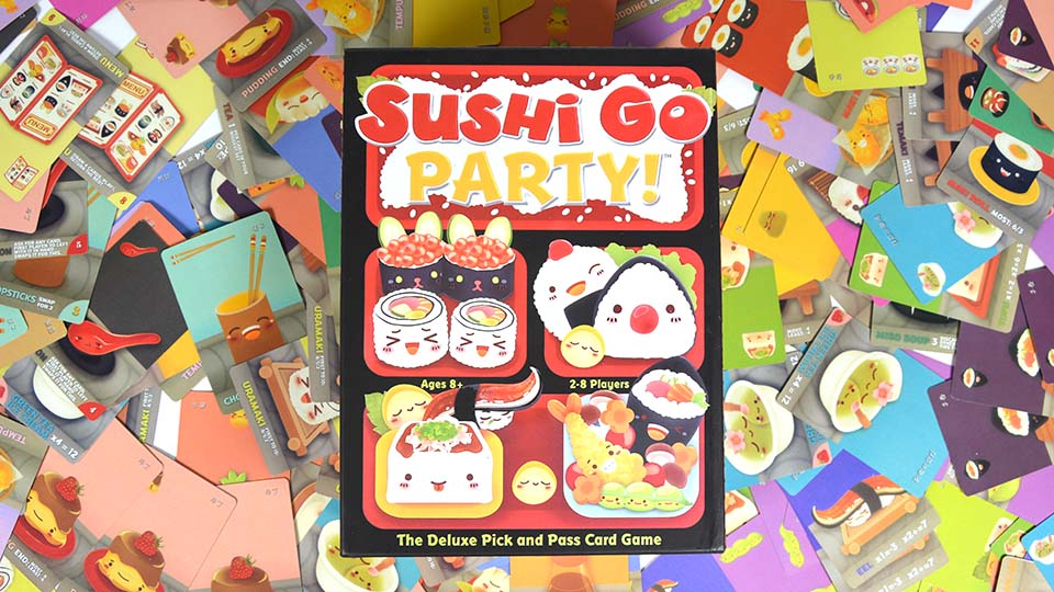 Trò Chơi Boardgame Sushi Go! Party Hộp Lớn Tiếng Anh Chất Lượng Cao