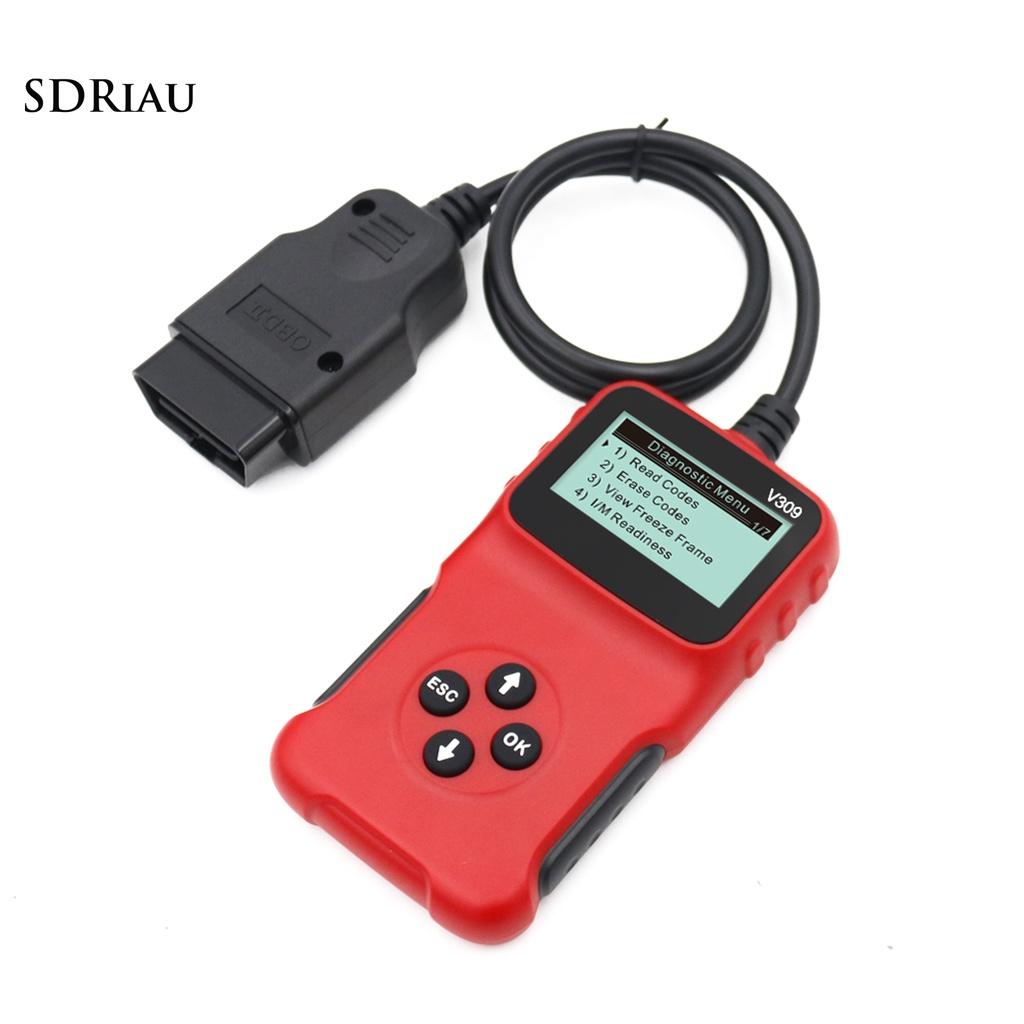 Thiết Bị Chẩn Đoán Lỗi Obdii Màu Đỏ Chống Mài Mòn Thông Dụng Cho Xe Hơi