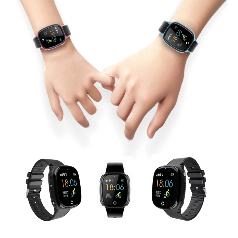 Đồng hồ định vị trẻ em GPS nghe gọi SmartKI HW11 cảm ứng tiếng việt, có camera, kháng nước cao cấp - Hàng nhập khẩu