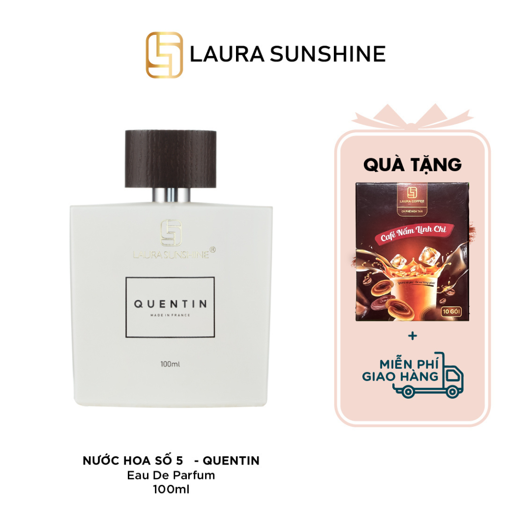 Nước hoa nam Laura Paris #05 Quentin - Eau De Parfum - 100ml - Laura Sunshine