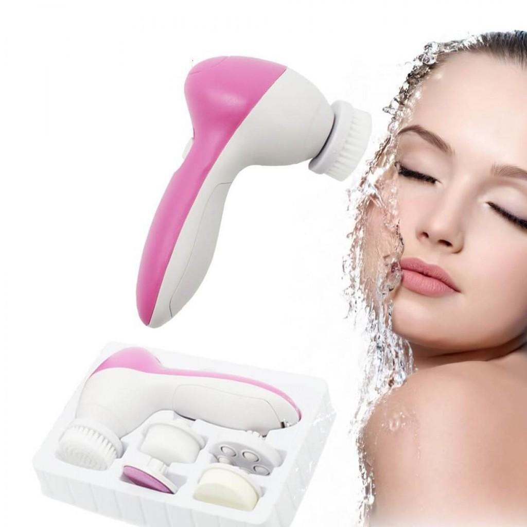 Máy Rửa Mặt, Massage Mặt 5 In 1 Beauty Care Massager Đa Dạng Tiện Dụng Nhiều Chức Năng