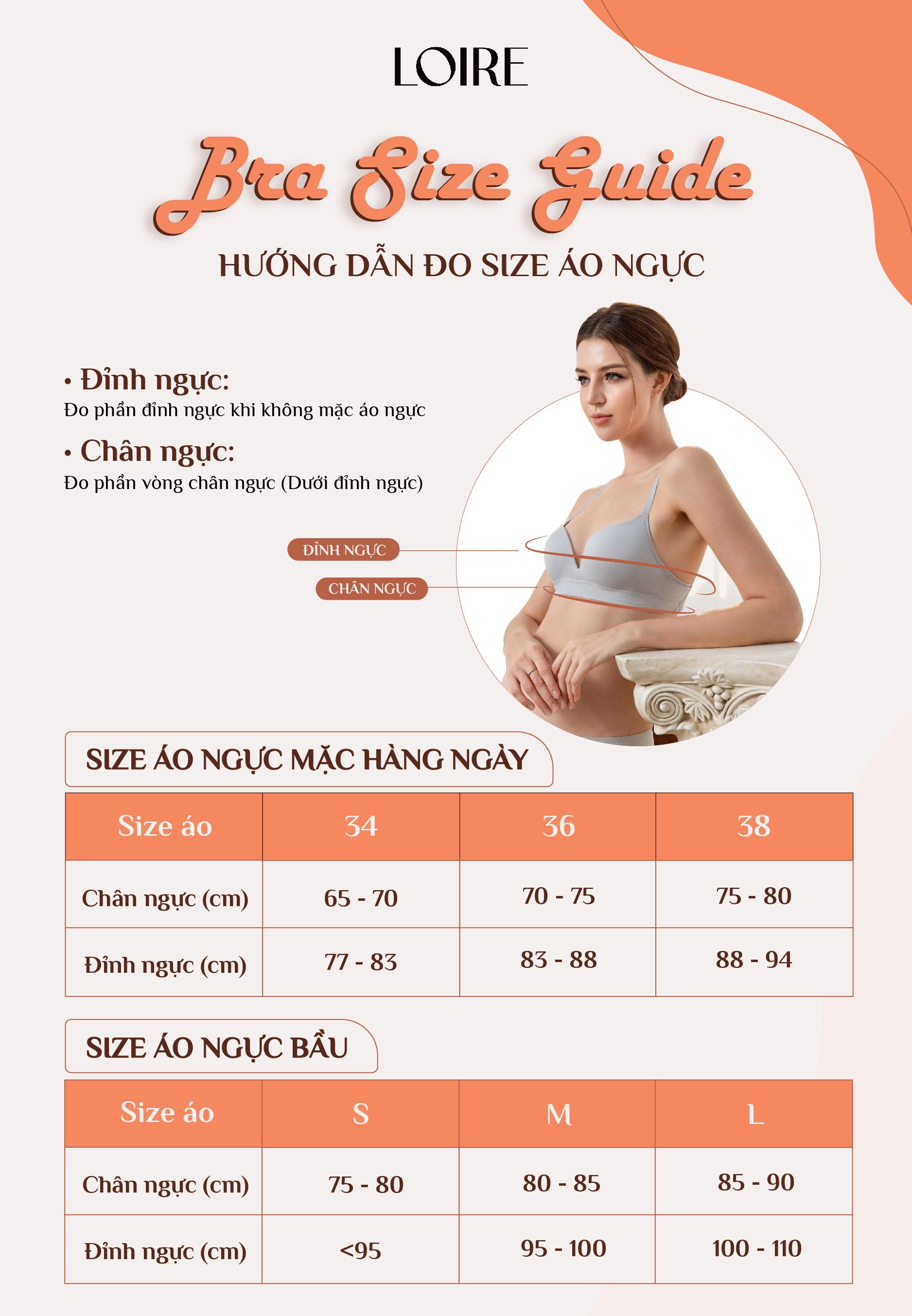 Áo Lót Đệm Dày 3 Cm Siêu Nâng Đẩy Loirechic BRPU88