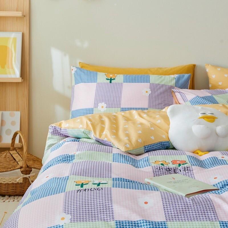 Set Cotton Living Hàng Nhập Khẩu Cao Cấp 4 Món Trong BST Hello Summer
