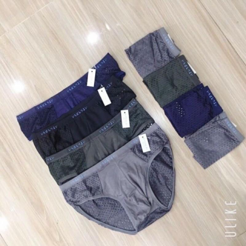 Sỉ 10 quần lót nam chéo thông hơi Nhật Bản