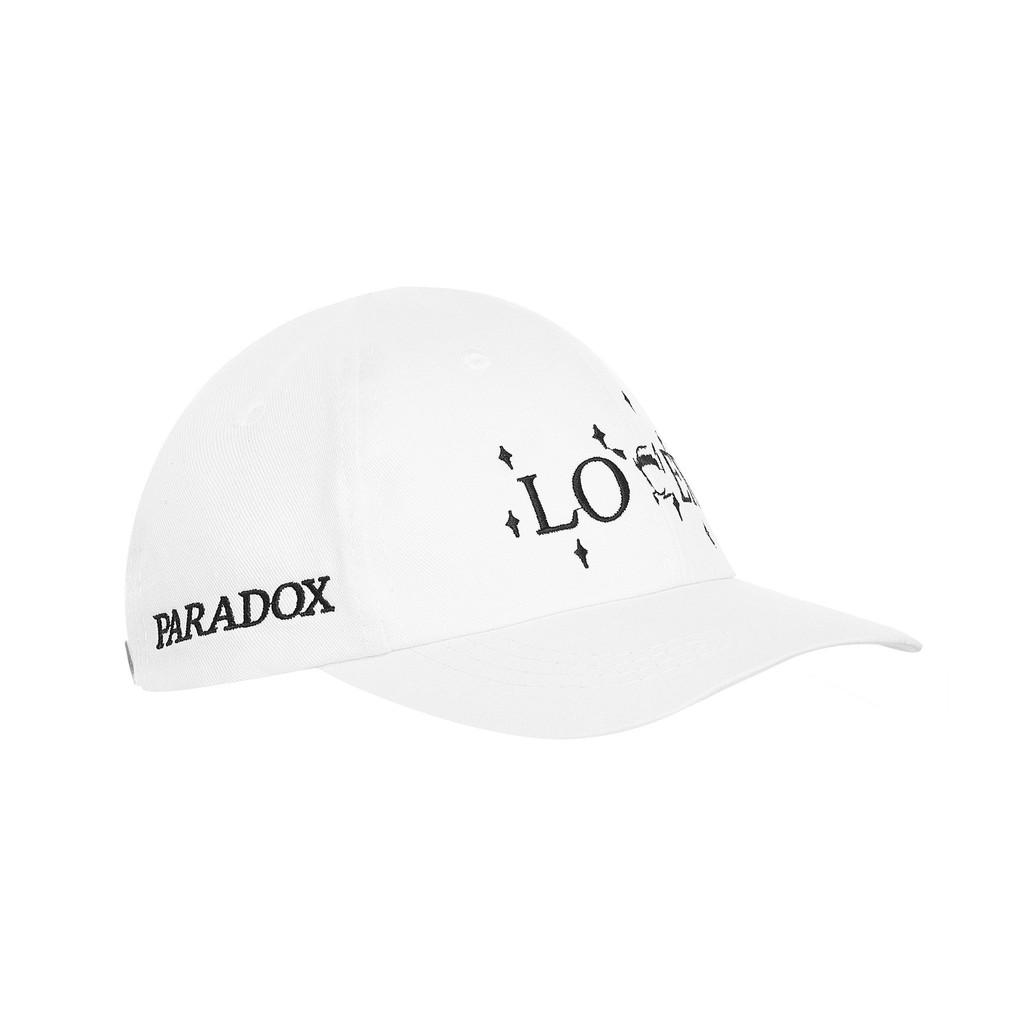 Nón kết Paradox LOVER CAP (WHITE) - BLACK WORDING