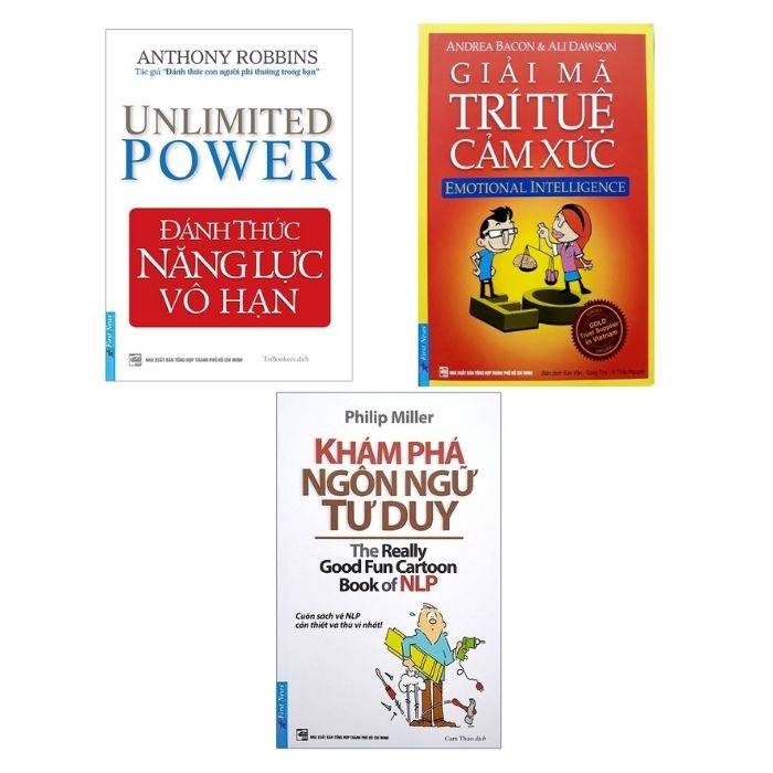 Combo 3 cuốn sách: Đánh Thức Năng Lực Vô Hạn (Tái Bản 2019) + Giải Mã Trí Tuệ Cảm Xúc + Khám Phá Ngôn Ngữ Tư Duy (Tái Bản 2019)