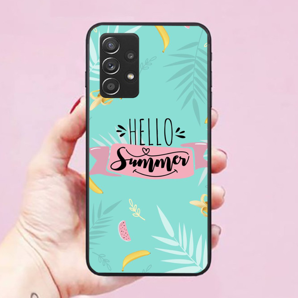 Ốp lưng điện thoại dành cho Ốp Lưng Samsung Galaxy A52-5G Hình Hello Summer