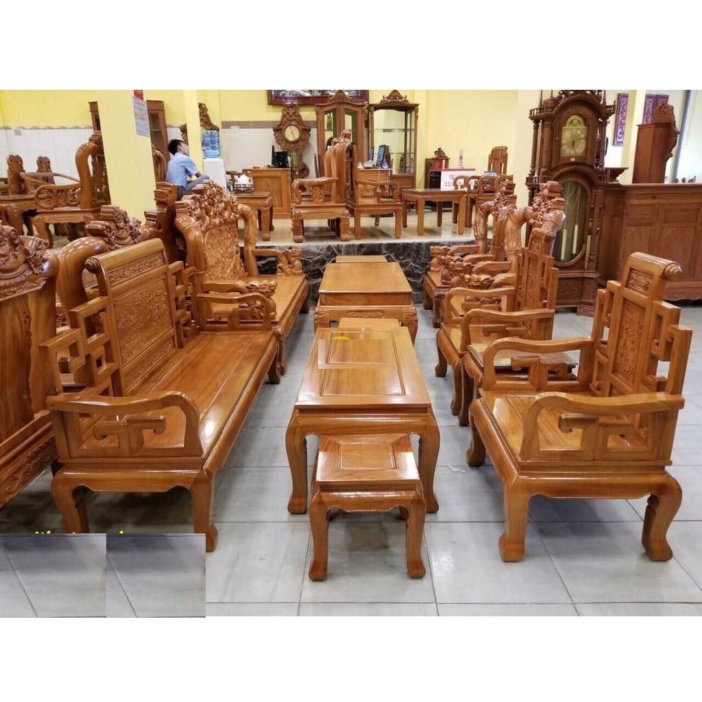Bộ Bàn Ghế Sơn Thủy Gỗ Gõ Đỏ